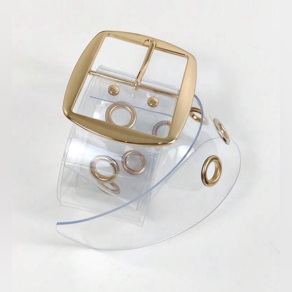 COPY - Chic transparent wide belt - Picture 5 of 7